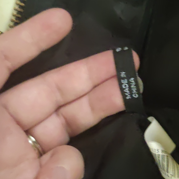 MARC BY MARC JACOBS FLIPPING OUT LARGE LAMBSKIN SATCHEL IN BLACK AND GREY - Picture 9 of 12